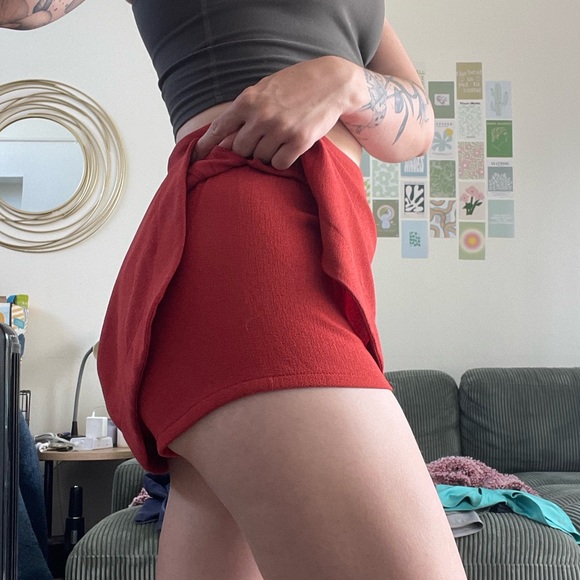 Rust Skort - Picture 7 of 8